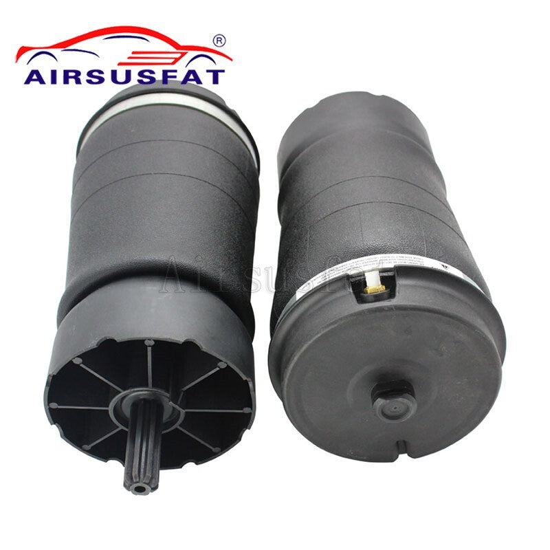 A pair of rear air suspension bags are suitable for Range Rover L322 2002-12 RKB500082 RKB500080