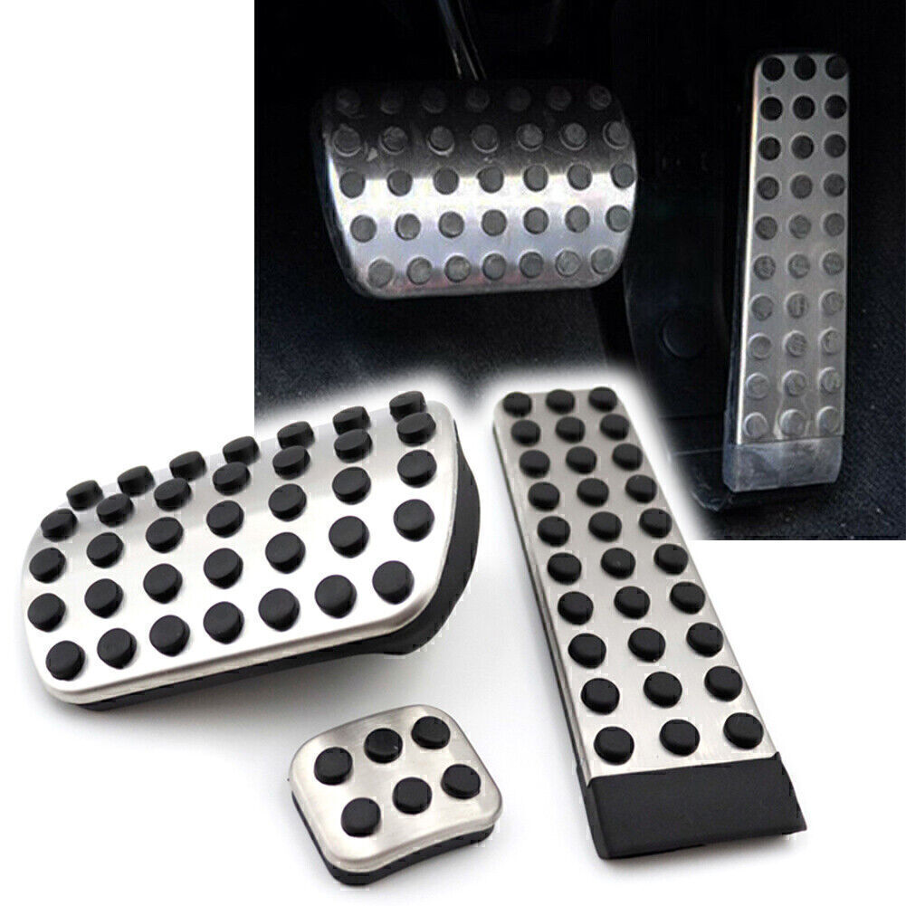 for Mercedes-Benz S E SL SLK W124 CL CLK G R Gas Brake Rest Pedal Pad Cover Kit