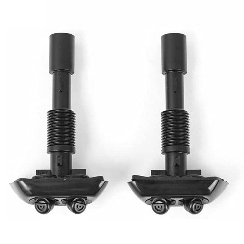 1Pair New Left Right Black Headlight Washer Nozzles for 740iL 750iL for BMW E38