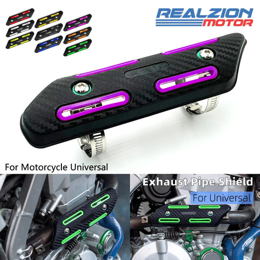 ABS Heat Anti-scalding Guard Exhaust Link Pipe Cover Universal Off Road Vehicle