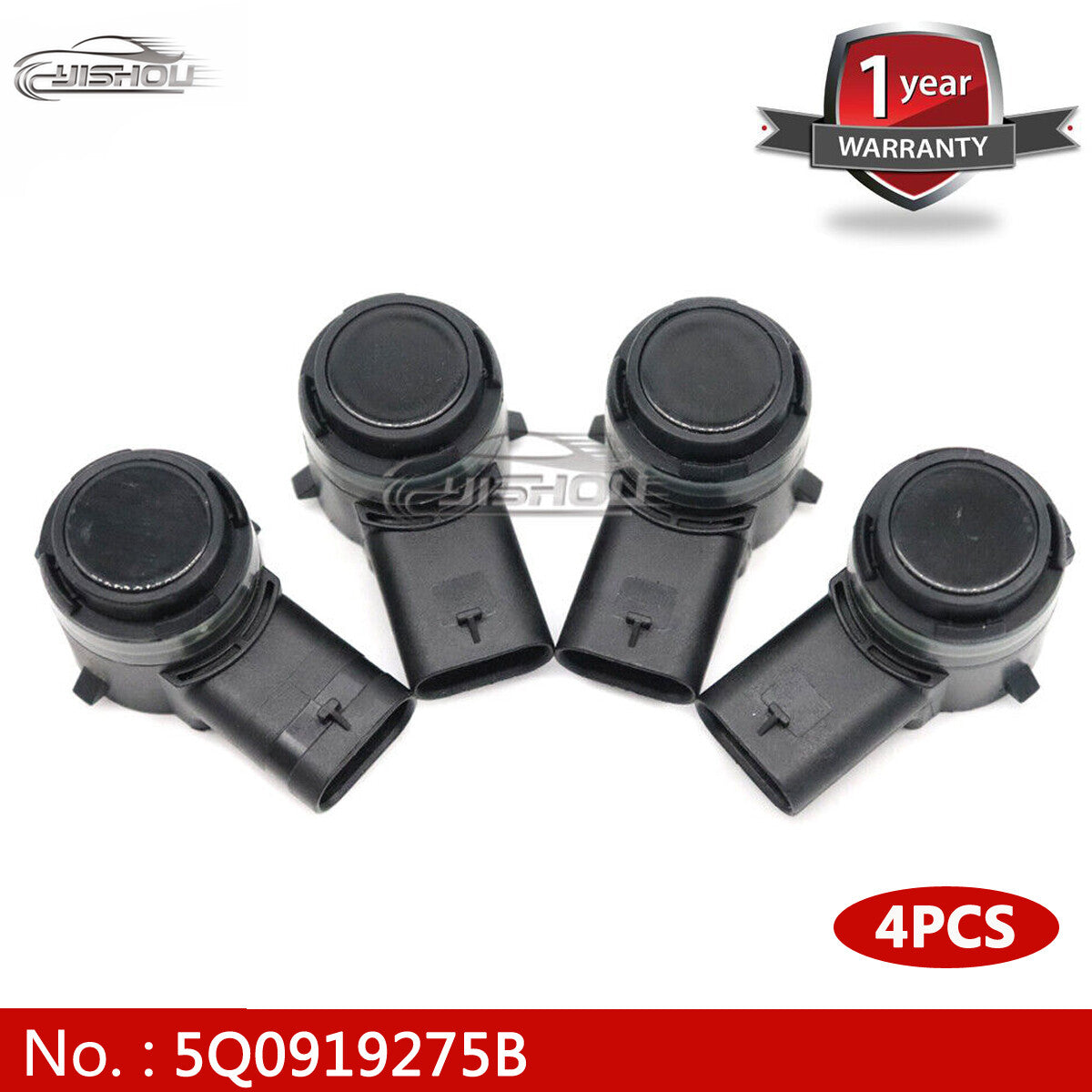 4-pack PDC bumper parking sensors 5Q0919275B suitable for Audi , for Porsche , for Volkswagen for Passat