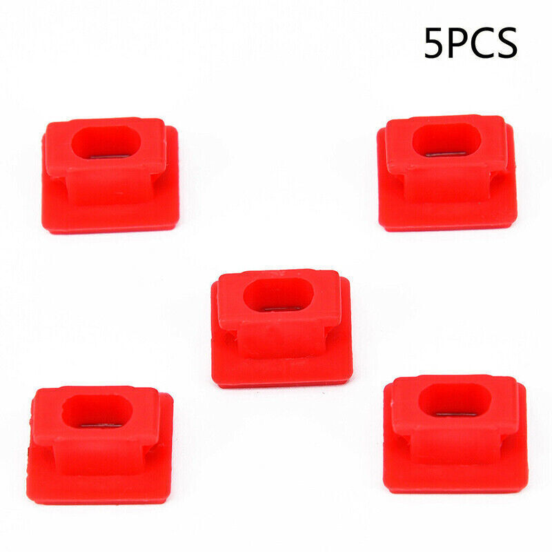 5Pcs Interior Dashboard Trim Strip Clips for BMW 7 series E65 E66 Type Models