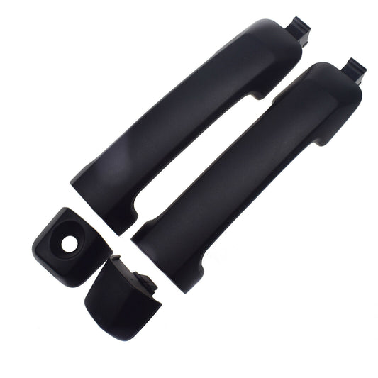 2PCS for Toyota Tundra Front Driver Passenger Side Exterior Door Handles Black