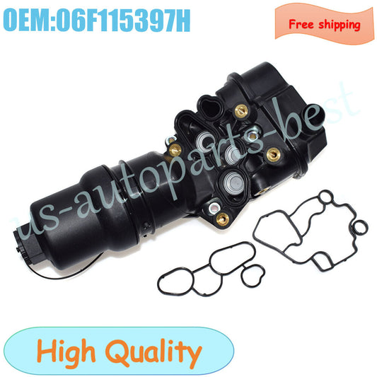 New Oil Filter Housing for VW for Volkswagen for Jetta for Passat A4 06F115397H