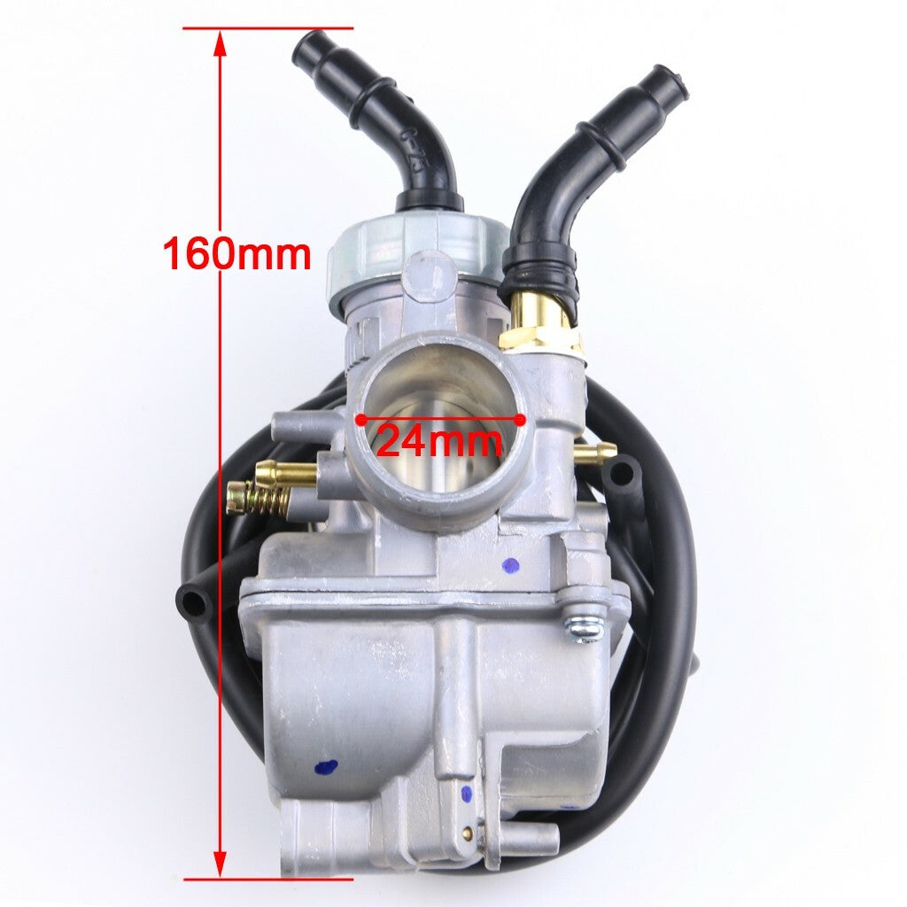 PE24 Carburetor 24mm Carby Racing Carb For Dirt Pit Bike Scooter ATV Go Kart