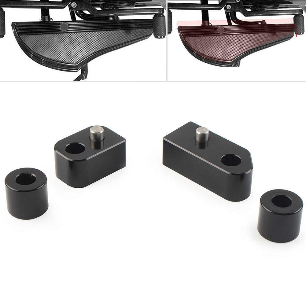 3/4 Driver Floorboard Spacer Extension Kit for Harley Touring Street Road Glide