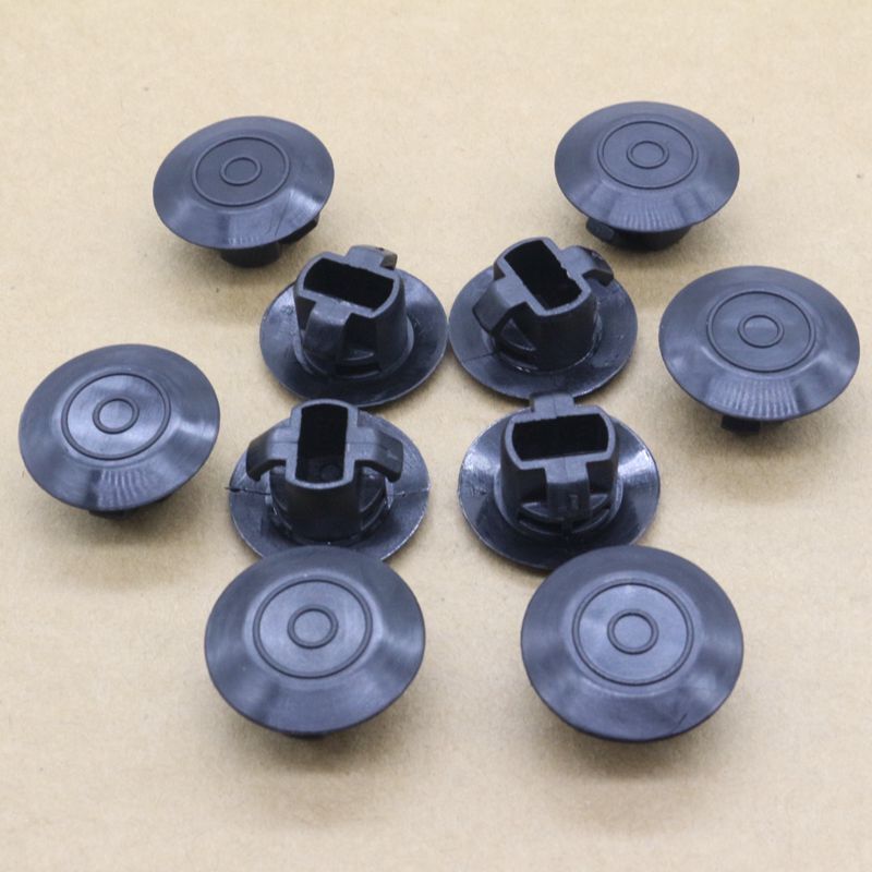 10-piece set of body side rocker arm and mudguard trim clips suitable for Toyota 76924-26050