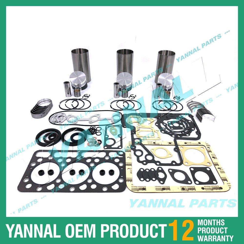 D850 Overhaul and Reconstruction Kit with Shims and Bearings for Kubota Diesel Engines