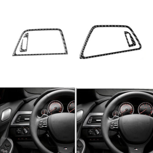 Carbon fiber side air outlet trim for BMW 6 Series F12 F13 2011-2018