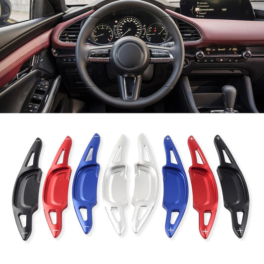 Interior Steering Wheel Paddle Shifter Extend Accessories for Mazda 3 Axela CX30