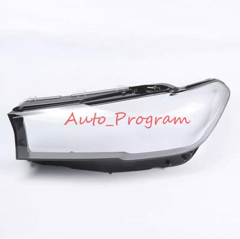 Transparent lens cover and sealant for left headlight, suitable for BMW 5 Series G30 G38 (2021-2023).