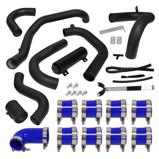 Intercooler Piping Kit Blue for Subaru Impreza WRX STi 02-07 EJ20 EJ25 2.0/2.5L