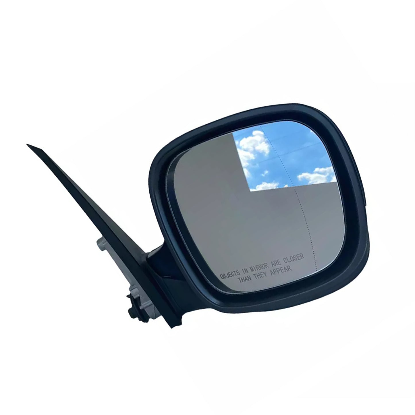 Black ABS Right Side Power Heated Mirror Replacement for BMW X3 2011-2014