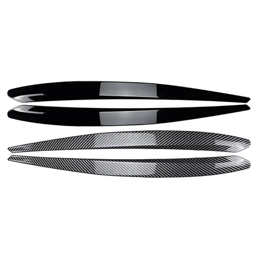 Headlight Headlamp Eyebrow Eyelids Frame Cover Trim for Skoda Superb B8 2015-19