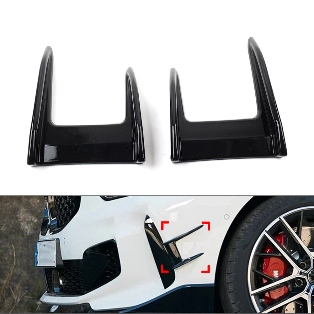 Front Bumper Wind Knife Side Spoiler for BMW 1 Series F40 Hatchback 2019-2023 20