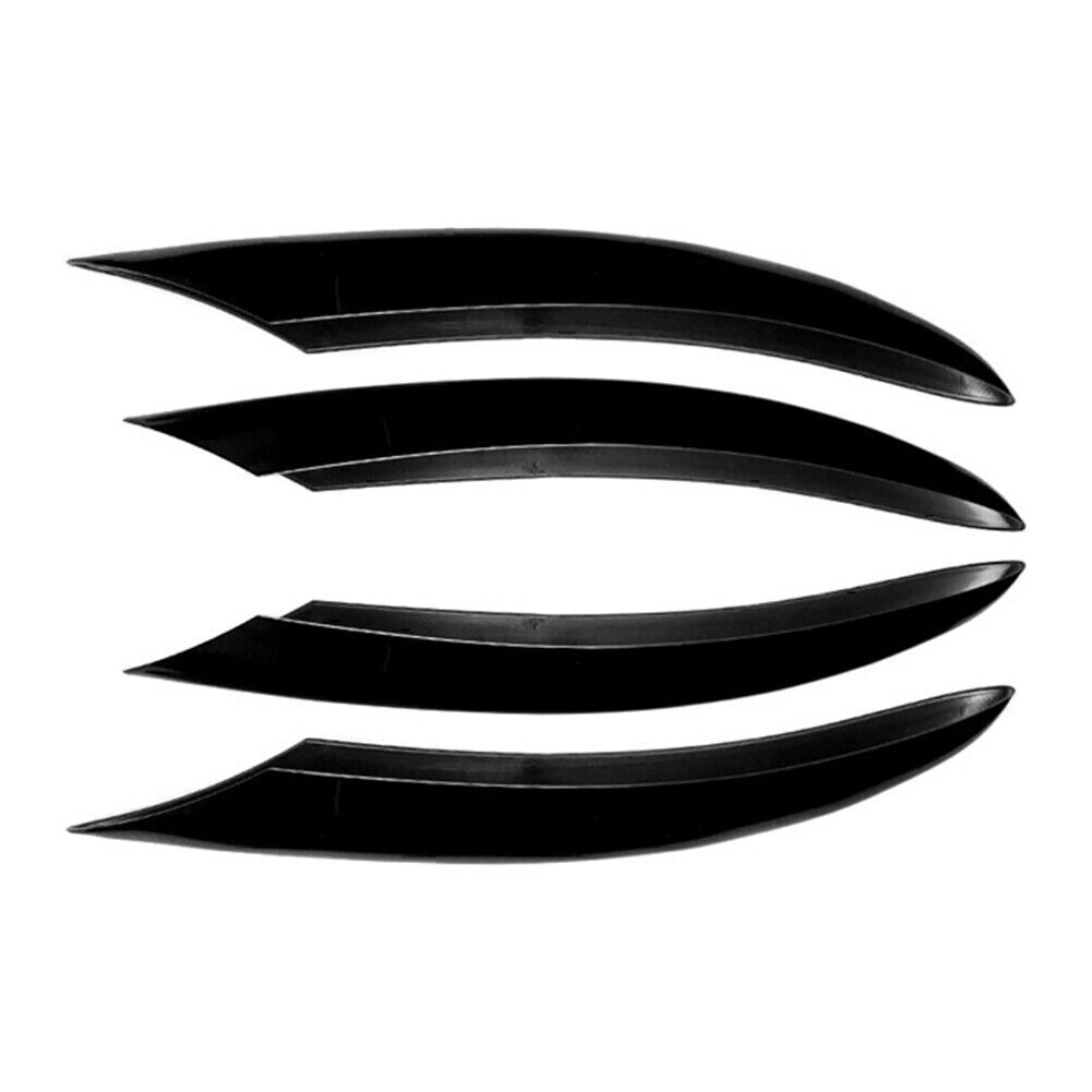 Front Fog Light Decorative for Benz C-Class C200 C260 W205 2019+ Glossy Black