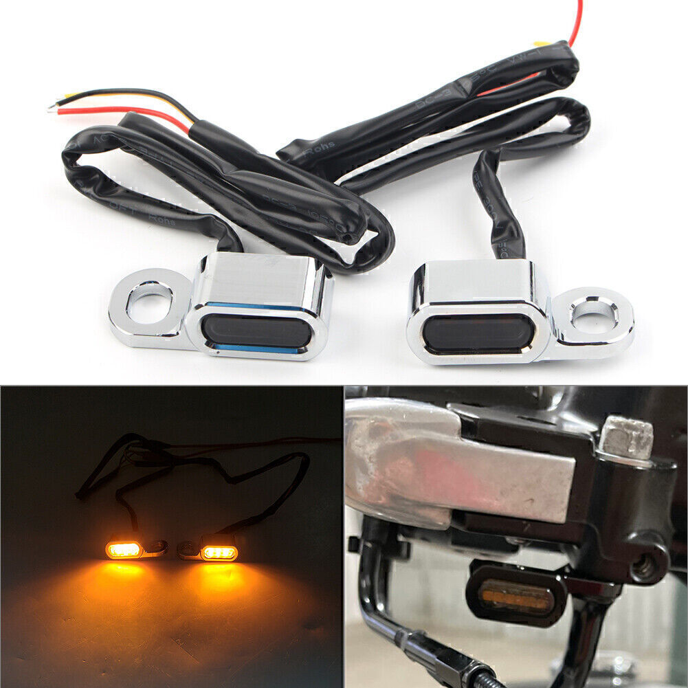 for Harley Touring Street Glide 2014-20 LED Turn Signal Indicator Running Lamp