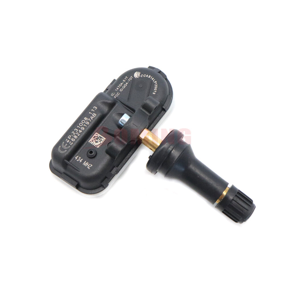 4x New TPMS TIRE PRESSURE SENSOR 68249197AA for Jeep Cherokee for Dodge for RAM 1500