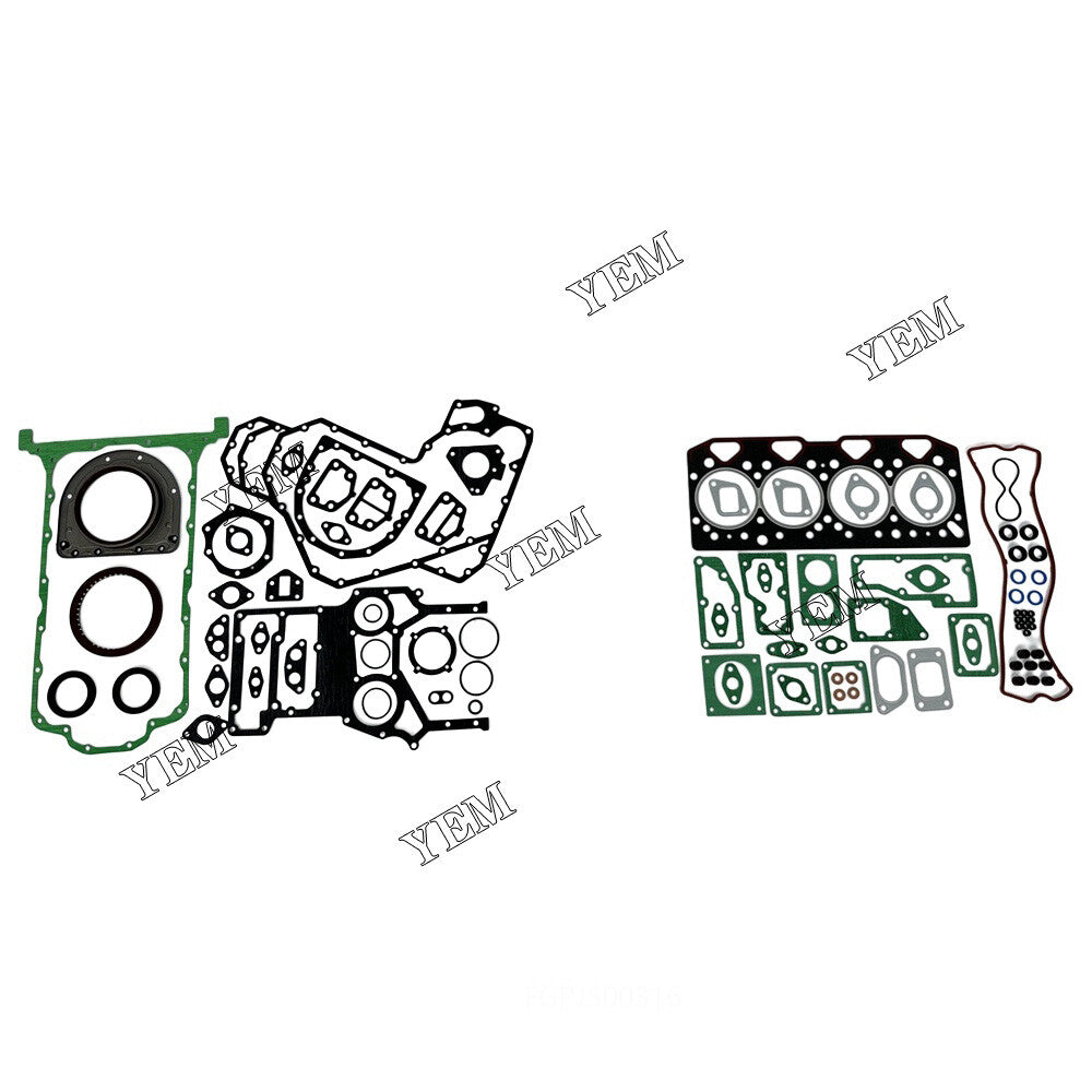 1004-4T Complete Gasket Kit With Head Gasket U5LT1178 U5LB1163 ForPerkins Engine