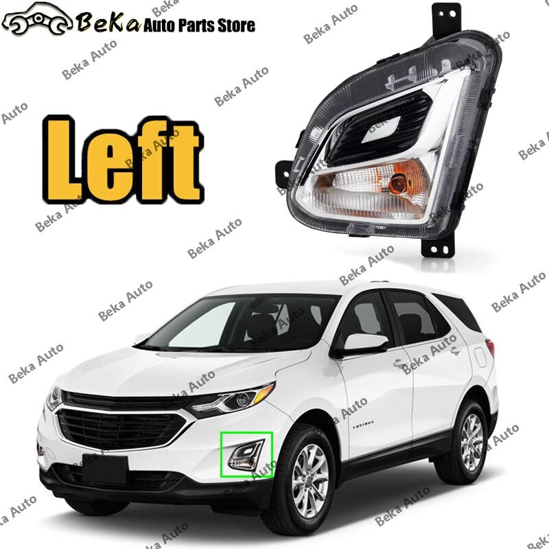 Applicable to 2018-2021 for Chevrolet Equinox left front bumper turn signal light with fog light