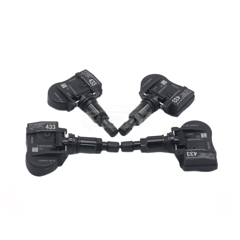 4PCS 103460200A 433MHz New TPMS Tire Pressure Sensor for Tesla Model 3 S X