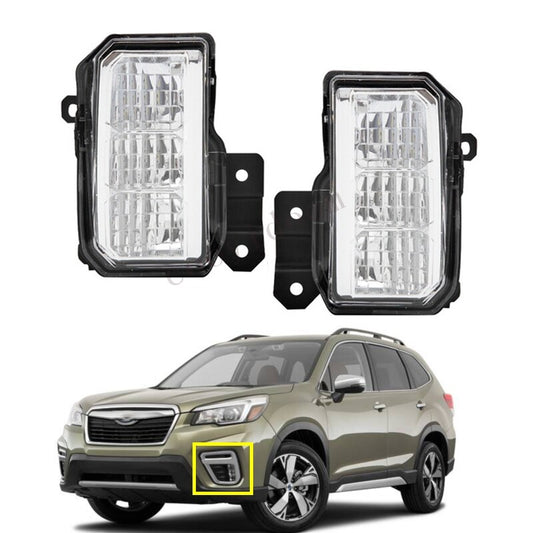 for Subaru Forester 2019-2021 Pair Front Fog Light Driving Lamps LHRH