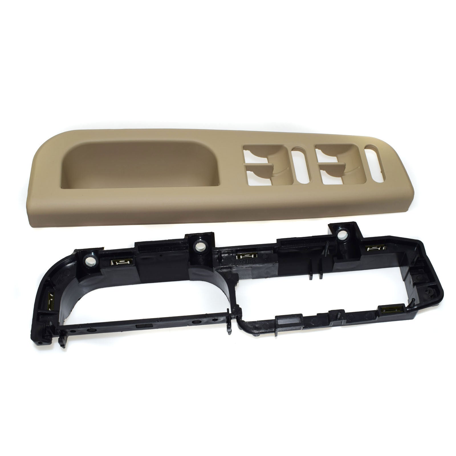 for VW MK4 for Jetta for Golf for Bora GTI Set 2 Beige Window Bezel Panel Trim Bezel Braket