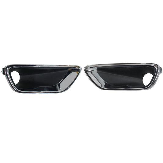 For 2016-2020 for Jeep Grand Cherokee Left+Right Front Fog Light Lamp Bezel Covers