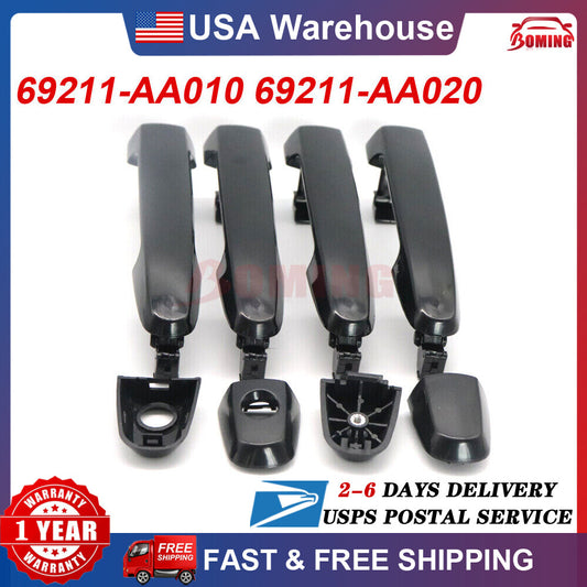 4x New Door Handle Front Rear Left Right For 2003-08 for Toyota for Corolla RAV4 Matrix