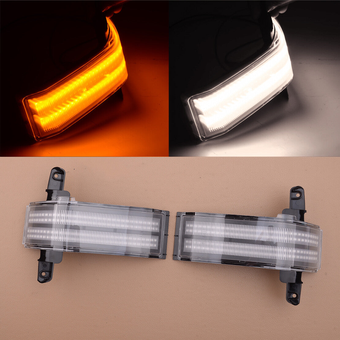 LED Towing Mirror Turn Signal Light Fit for Chevrolet Silverado for GMC for Sierra