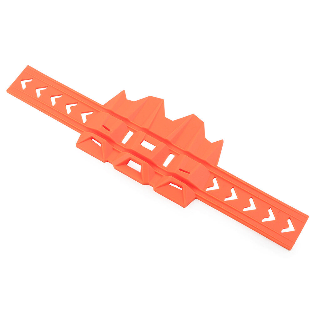 Exhaust Tail Pipe Guard Protector Cover Motorcycle Accessories Orange Universal