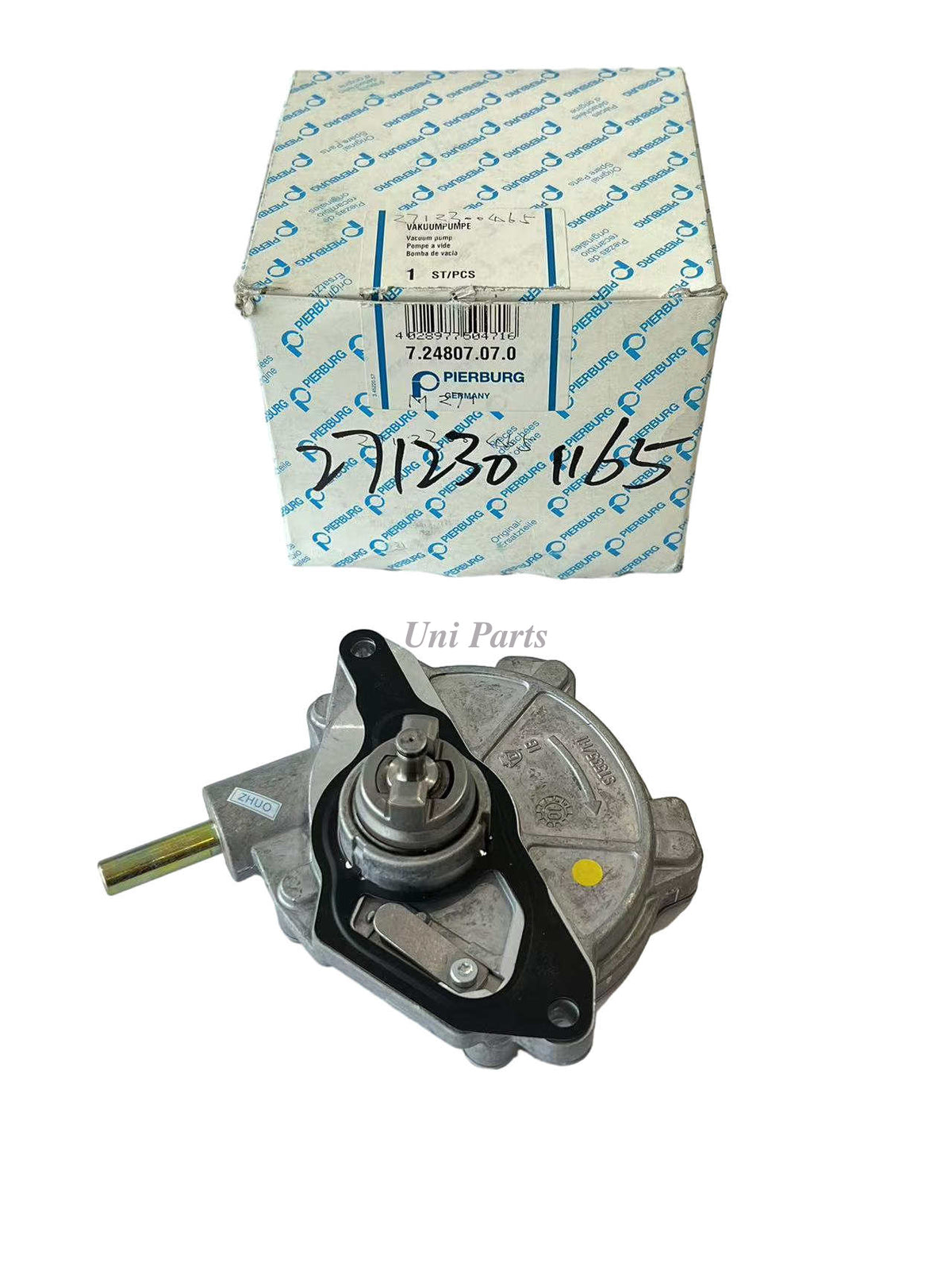 Engine vacuum pump for Mercedes C230 SLK200 2712301165, Pierburg 7.24807.07.0