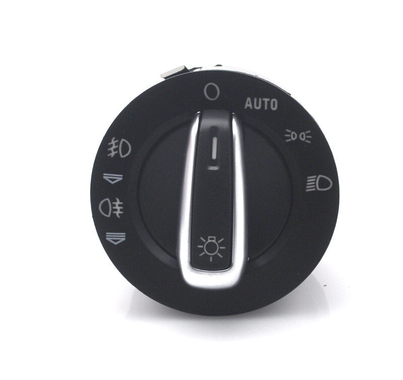 chrome Headlight Fog auto switch for Audi A6 C6 4F 2004-2011 q7 4L 2005-2013