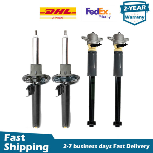 Full Set Front Rear Shock Struts w/Magnetic for Audi A3 Quattro S3 RS3 2017-2022