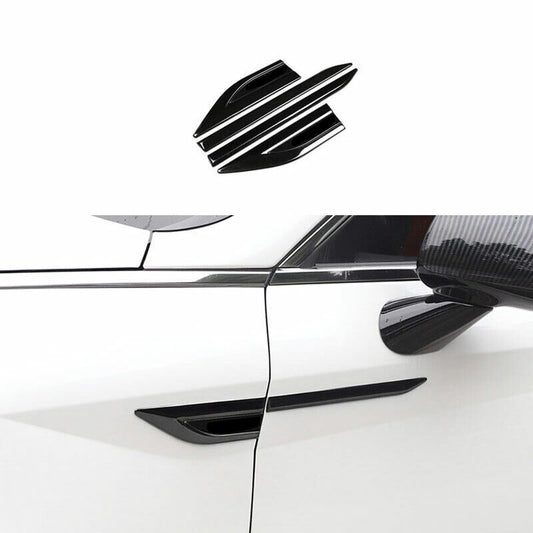 for Hyundai Sonata 2020-23 black steel 3D Car Front Side Door Fender Cover Trim