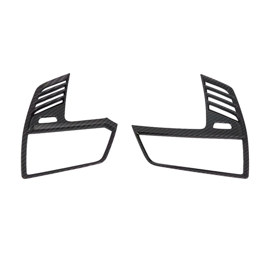 for BMW X5 G05 19-22 Front Dashboard Air Vent Outlet Cover Trim Carbon Fiber