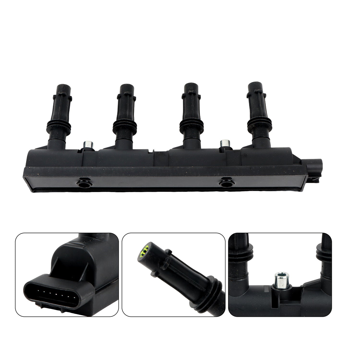 Ignition Coil  4X Spark Plugs for Buick Encore for Chevy for Cruze Sonic 1.4L l4 UF669