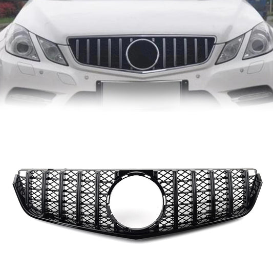 GTR Style Front Bumper Hood Radiator Grille for Benz E Class W207 2009-2013 2009