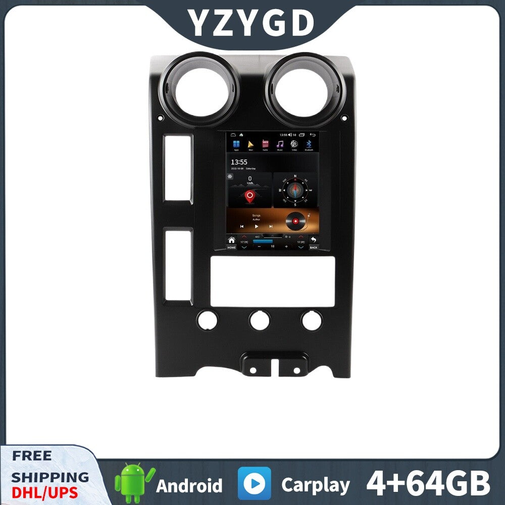 for Hummer H2 2004-2007 Stereo Android Car Radio CarPlay Receiver Screen 64GB