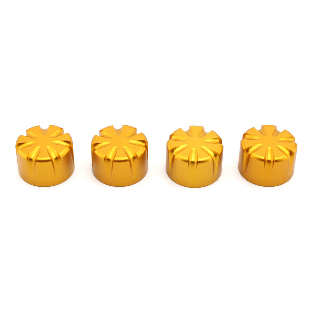 4¢ª Billet Machined Head Bolt Mutter Abdeckappe f¨¹r T120 Thruxton Scrambler Gold