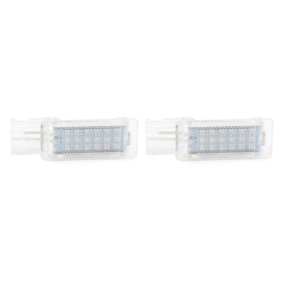 for VW Golf6 2009-2013 for Jetta 2006-2008 for SKODA 2x Blue 12V LED Footwell Light Lamp
