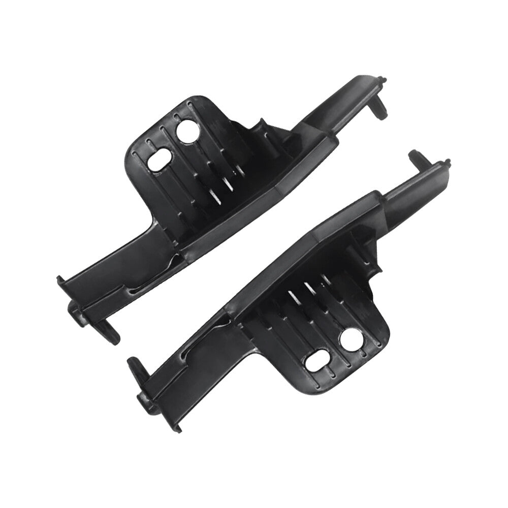 Set of 2 Front Insert Bumper Black Plastic Left+Right Side For 2019-2022 X7 G07