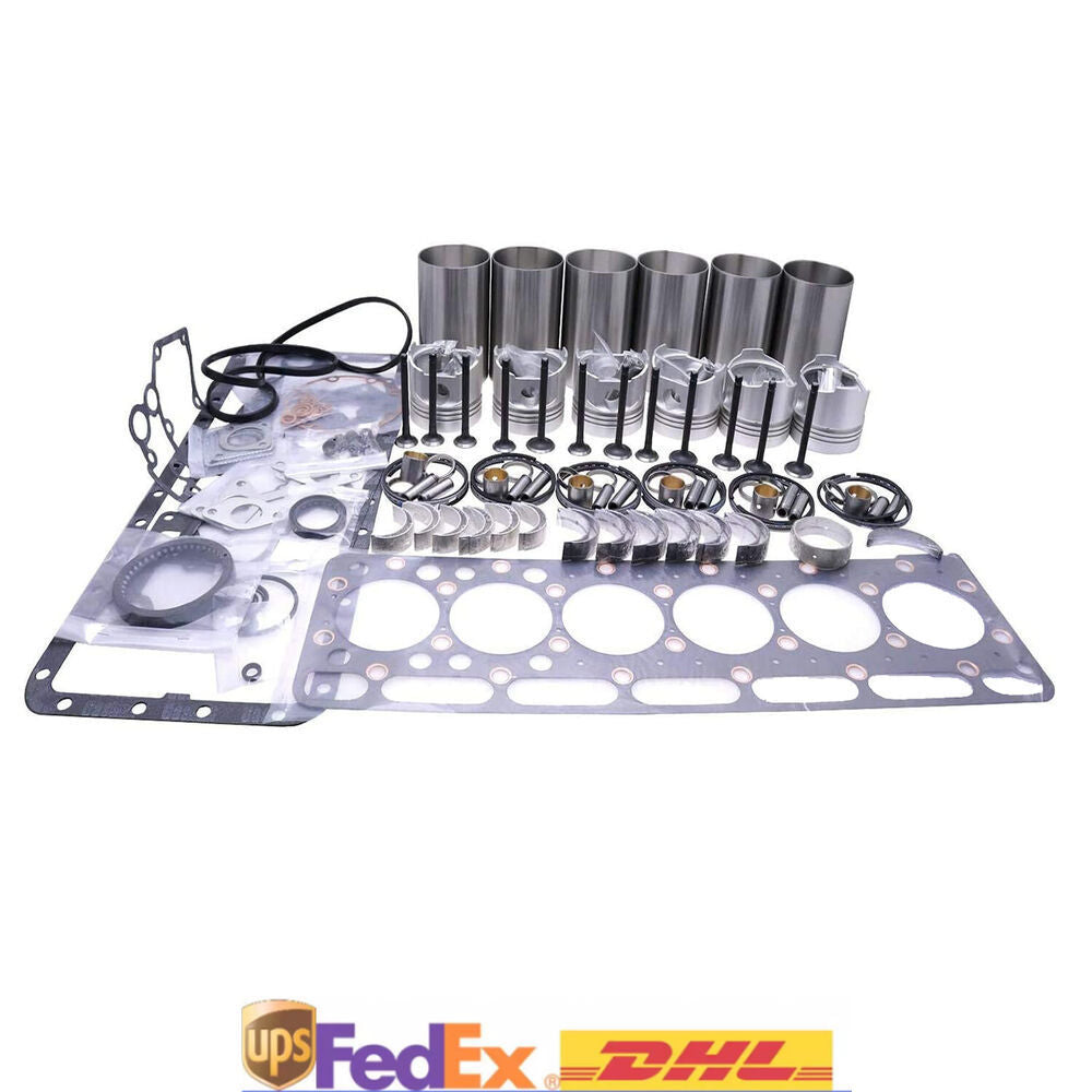 Overhaul Rebuild Kit for Mitsubishi 6D31 6D31T Engine SK200 SK230 HD820