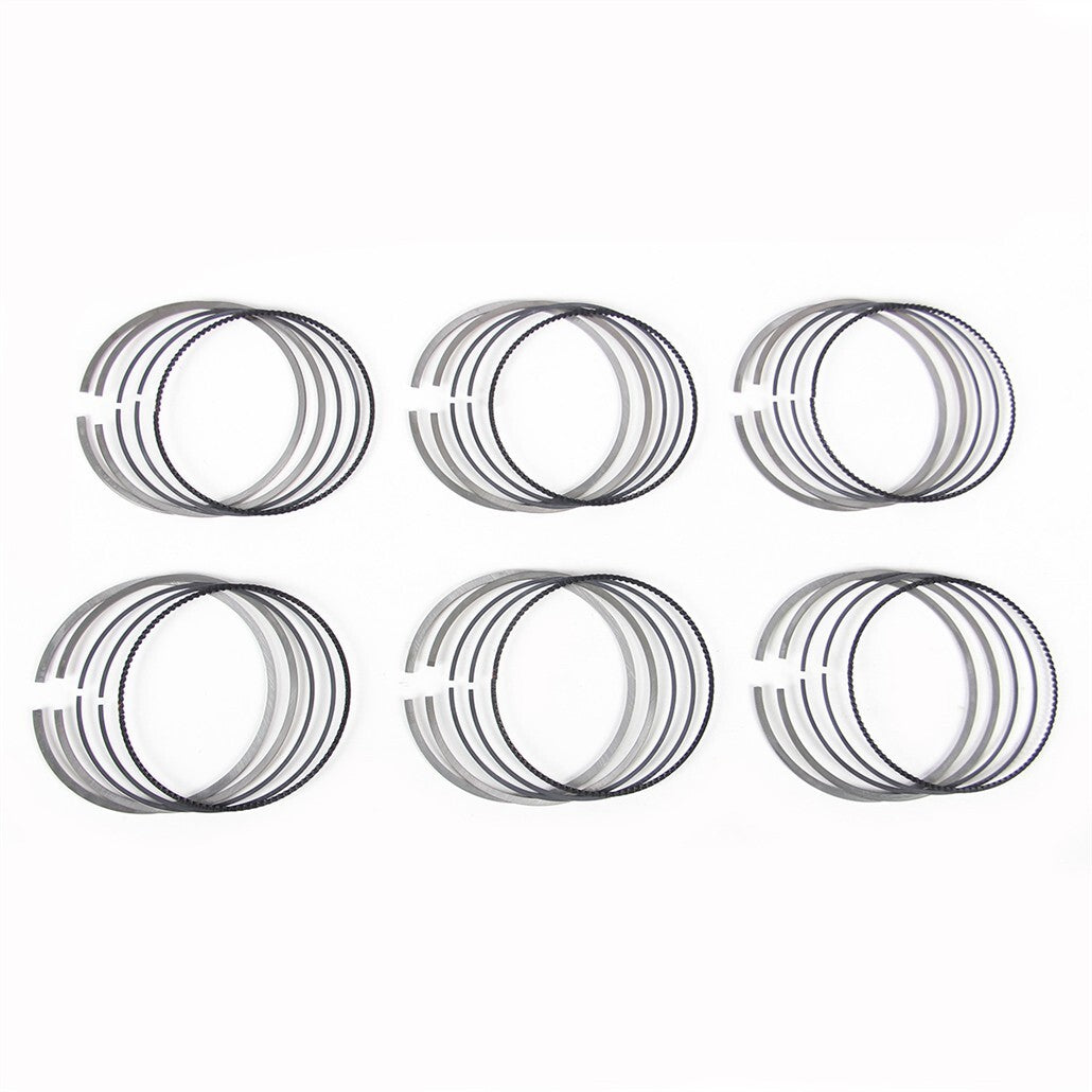 6-piece 3.5L Piston Ring Kit for Mercedes-Benz SL350 SLK350 S400L A2720300618