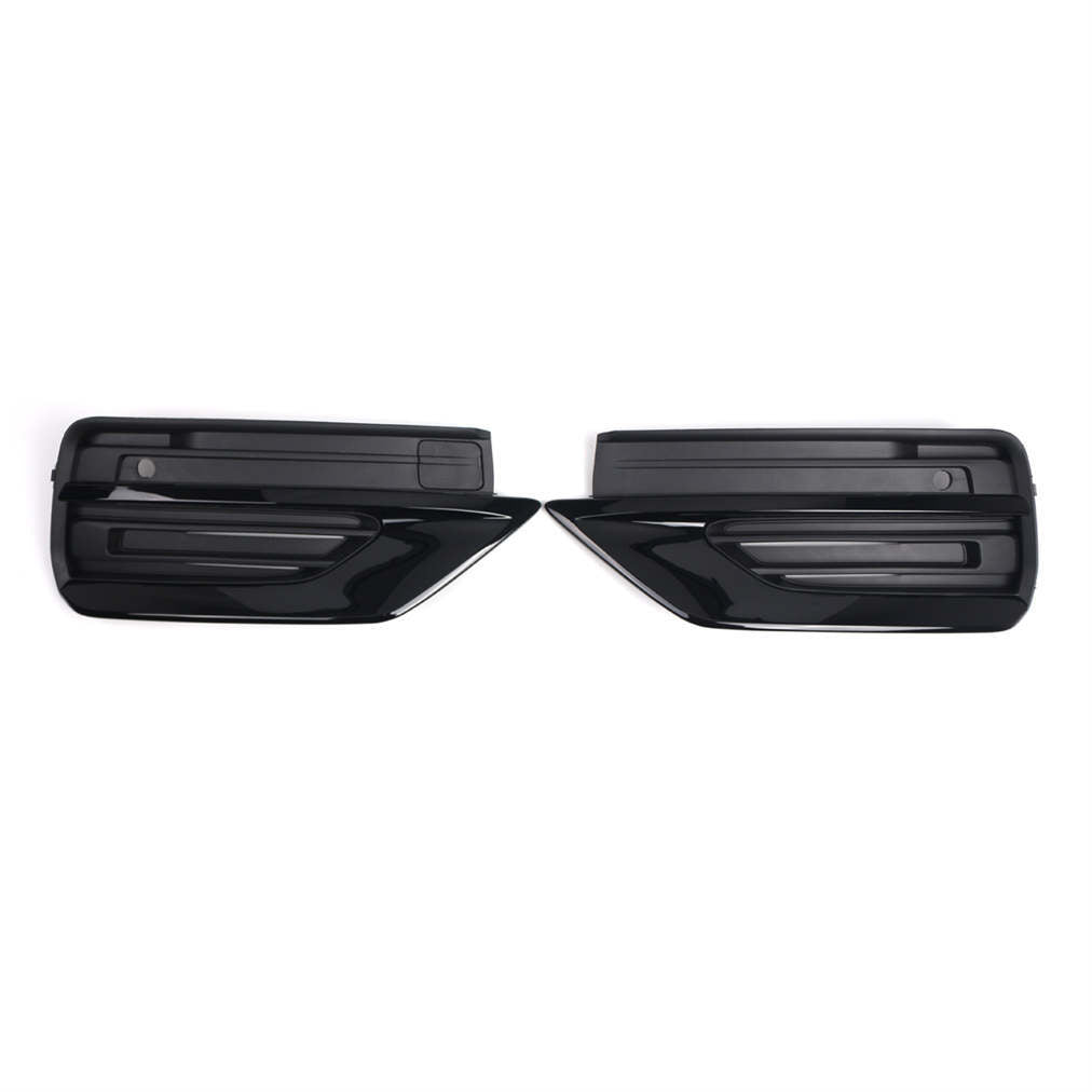 Black front bumper fog light cover for Volvo XC90 2020-2021 (right and left sides)