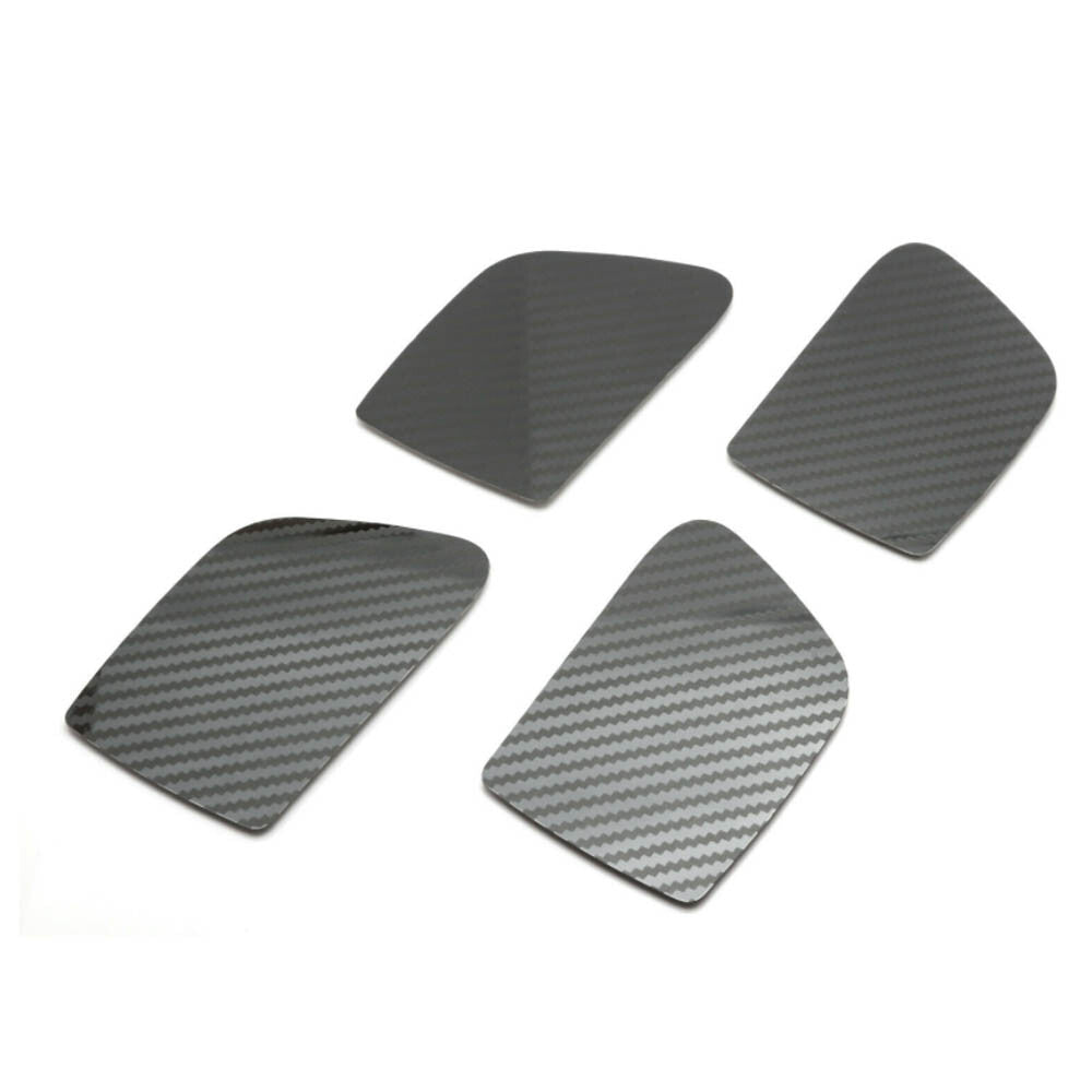 Carbon Fiber Style Inner Door Handle Bowl Cover Trims for Honda Accord 2013-2017