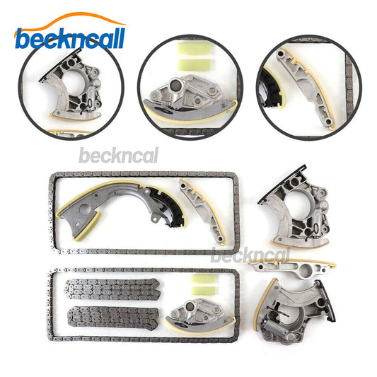 CAJA CCAA Timing Chain Kit for Audi A4, A6,Q5 Quattro 2009-2012 3.2L V6, for A8 4.0L