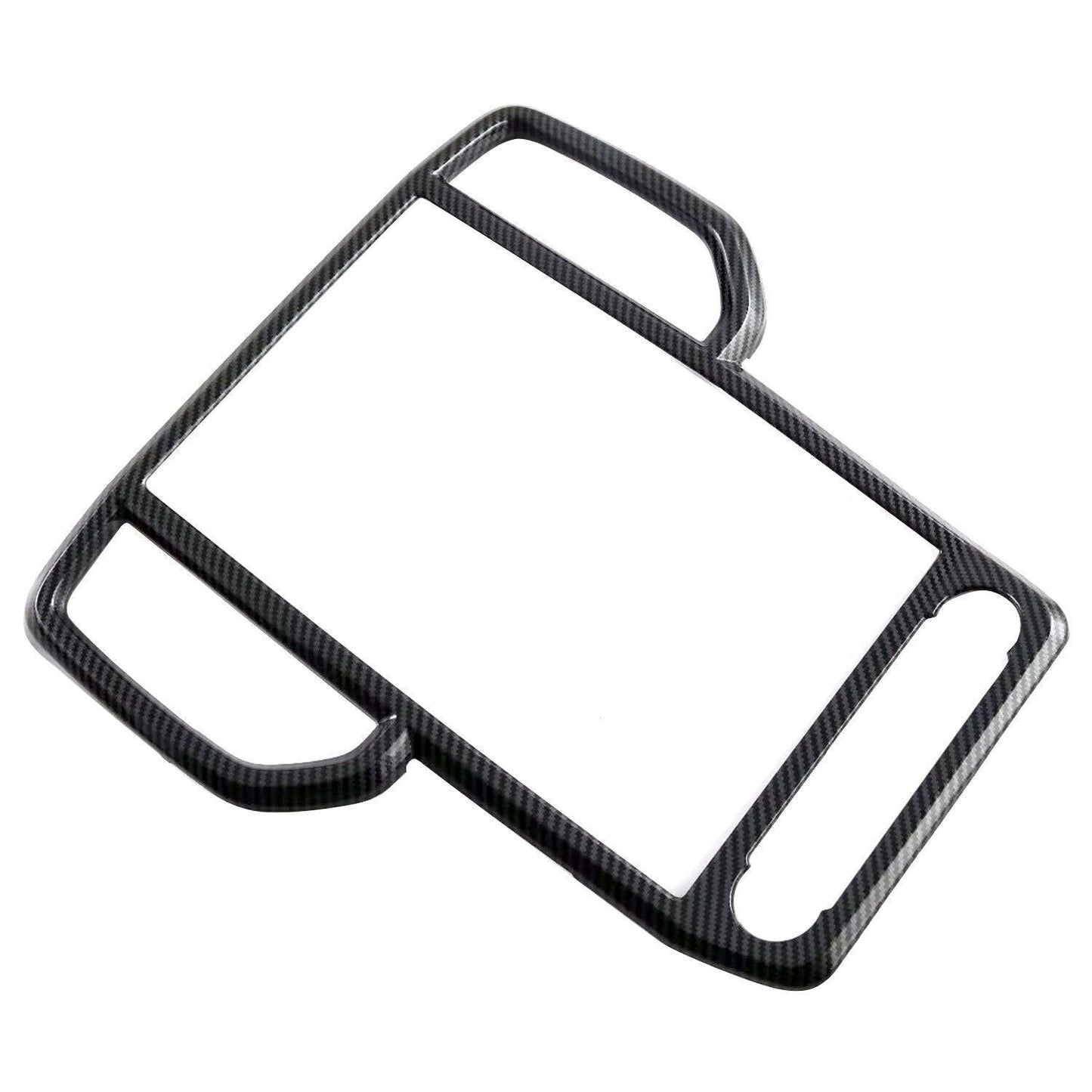 for Ford Ranger 24-2025 Carbon Console Navigation Frame Moulding Cover Trim 1PCS