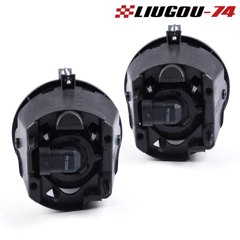 Smoked lens fog lights suitable for 2005-2010 for Jeep Grand Cherokee Commander Durango