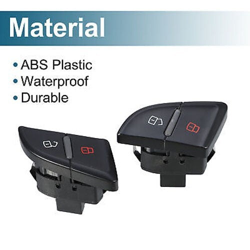 8K1962107A 8K1962108A 2 Dual Car Front and Rear Central Door Lock Switches for Audi